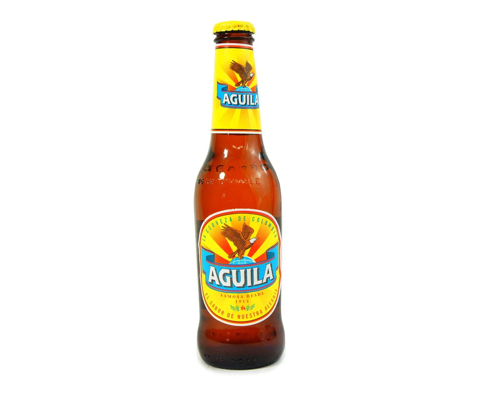 Cerveza ?guila botella 330ml 4? vol