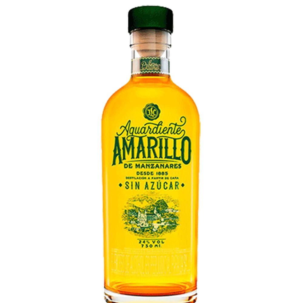 Aguardiente amarillo de manzanares 