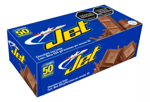 Choclatina jet porcionada 50ud