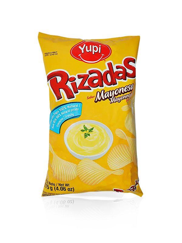 Papas rizadas mayonesa  105gr